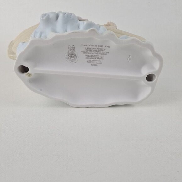 Precious Moments This Land Is Our Land 527386 Commemorative Figurine Vintage - Picture 8 of 13